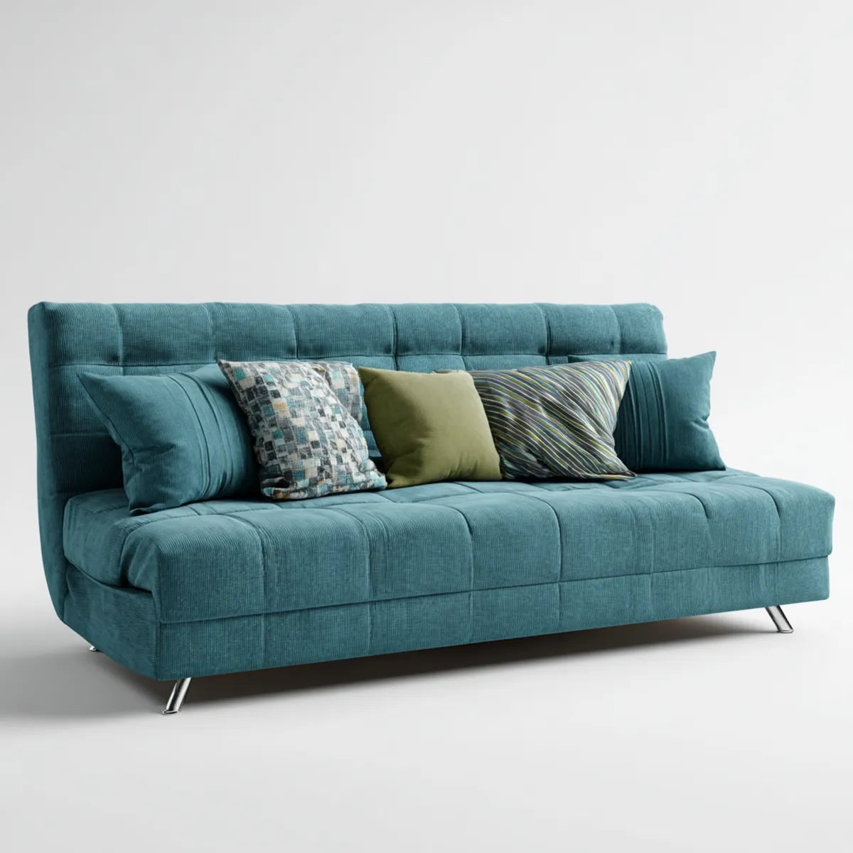 sofa 3-osobowa Benzyna 220 x 95 x 90 cm tapicerka poliestrowa kordu prostokątna